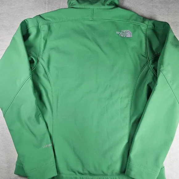 The North Face Apex Women's Full Zip Green Jacket - Size Small - Picture 5 of 7